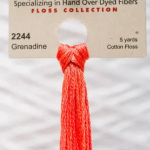 Weeks Dye Works Overdyed Floss - 2244 Grenadine