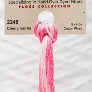 Weeks Dye Works Overdyed Floss - 2248 Cherry Vanilla