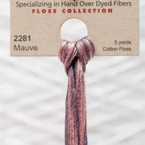 Weeks Dye Works Overdyed Floss - 2281 Mauve