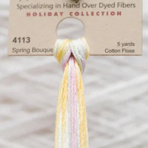 Weeks Dye Works Overdyed Floss - 4113 Spring Bouquet