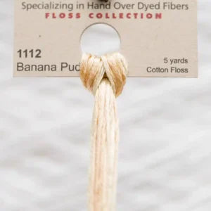 Weeks Dye Works Overdyed Floss - 1112 Banana Pudding