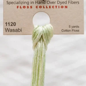 Weeks Dye Works Overdyed Floss - 1120 Wasabi