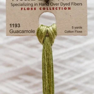 Weeks Dye Works Overdyed Floss - 1193 Guacamole