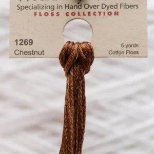 Weeks Dye Works Overdyed Floss - 1269 Chestnut