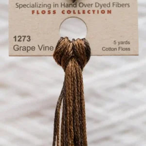 Weeks Dye Works Overdyed Floss - 1273 Grape Vine