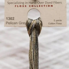 Weeks Dye Works Overdyed Floss - 1302 Pelican Grey