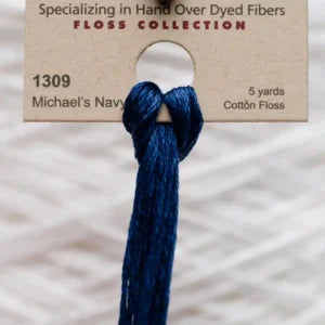 Weeks Dye Works Overdyed Floss - 1309 Michael's Navy