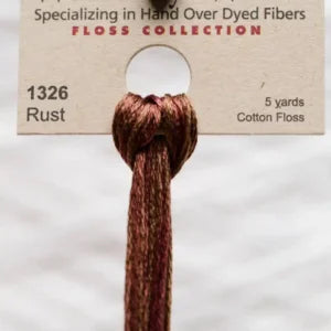 Weeks Dye Works Overdyed Floss - 1326 Rust
