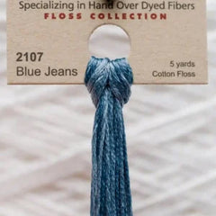 Weeks Dye Works Overdyed Floss - 2107 Blue Jeans