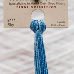 Weeks Dye Works Overdyed Floss - 2111 Sky