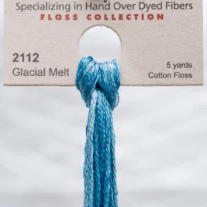 Weeks Dye Works Overdyed Floss - 2112 Glacial Melt