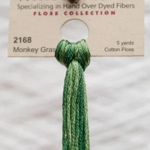 Weeks Dye Works Overdyed Floss - 2168 Monkey Grass