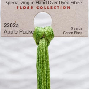 Weeks Dye Works Overdyed Floss - 2202a Apple Pucker