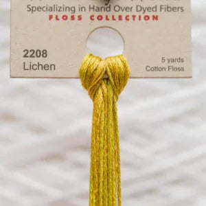 Weeks Dye Works Overdyed Floss - 2208 Lichen