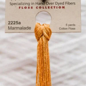 Weeks Dye Works Overdyed Floss - 2225a Marmalade