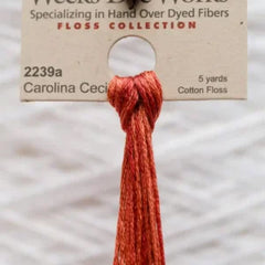 Weeks Dye Works Overdyed Floss - 2239a Carolina Cecil