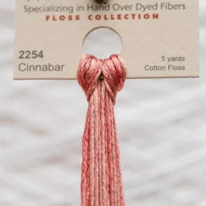 Weeks Dye Works Overdyed Floss - 2254 Cinnabar