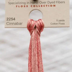 Weeks Dye Works Overdyed Floss - 2254 Cinnabar