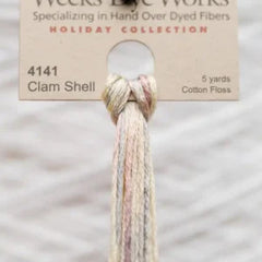 Weeks Dye Works Overdyed Floss - 4141 Clam Shell
