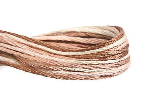 Weeks Dye Works Overdyed Floss - 4151 Peach Cobbler