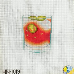 Wheelhaus Needlepoint Jalape√±o Spicer Margarita Needlepoint Canvas