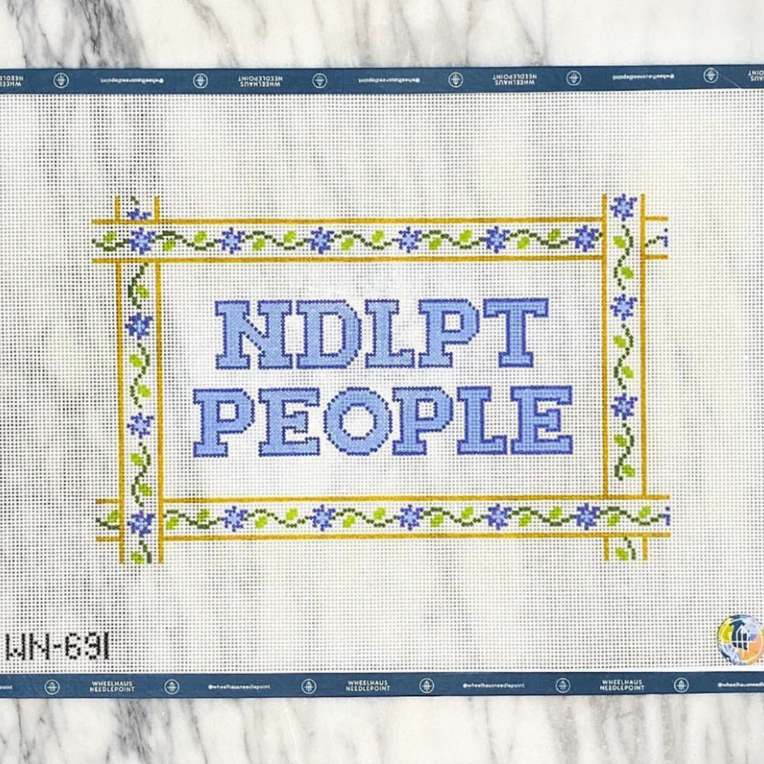 Wheelhaus Needlepoint Ndlpt People Needlepoint Canvas