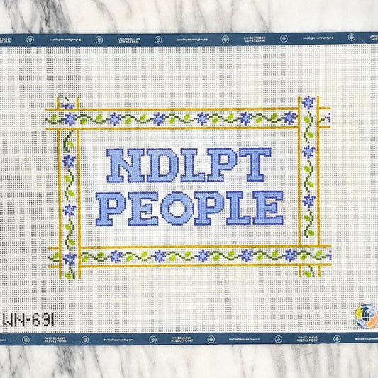 Wheelhaus Needlepoint Ndlpt People Needlepoint Canvas