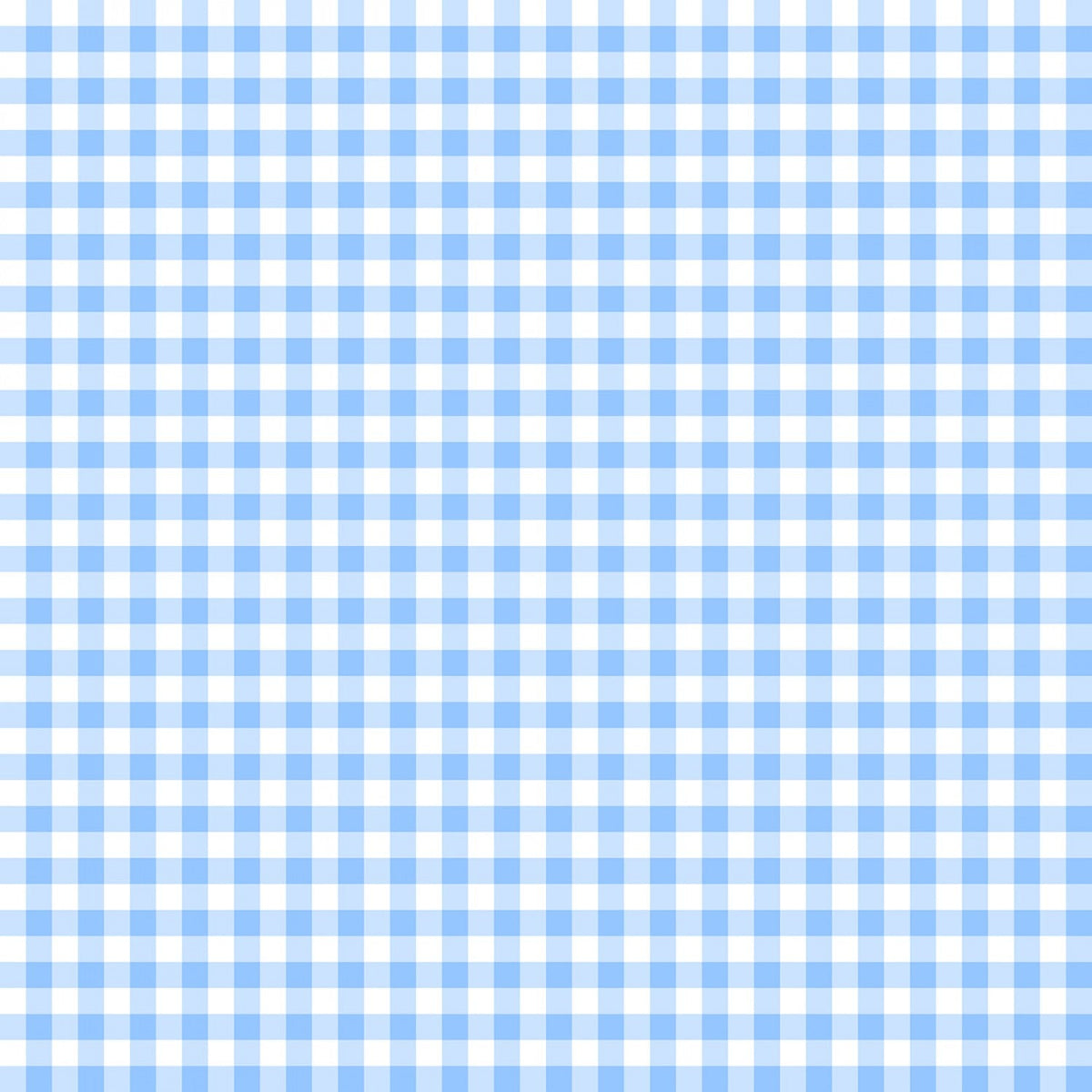 Finishing: Wilmington Prints Essentials Blue and White Gingham Cotton Fabric