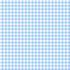 Finishing: Wilmington Prints Essentials Blue and White Gingham Cotton Fabric