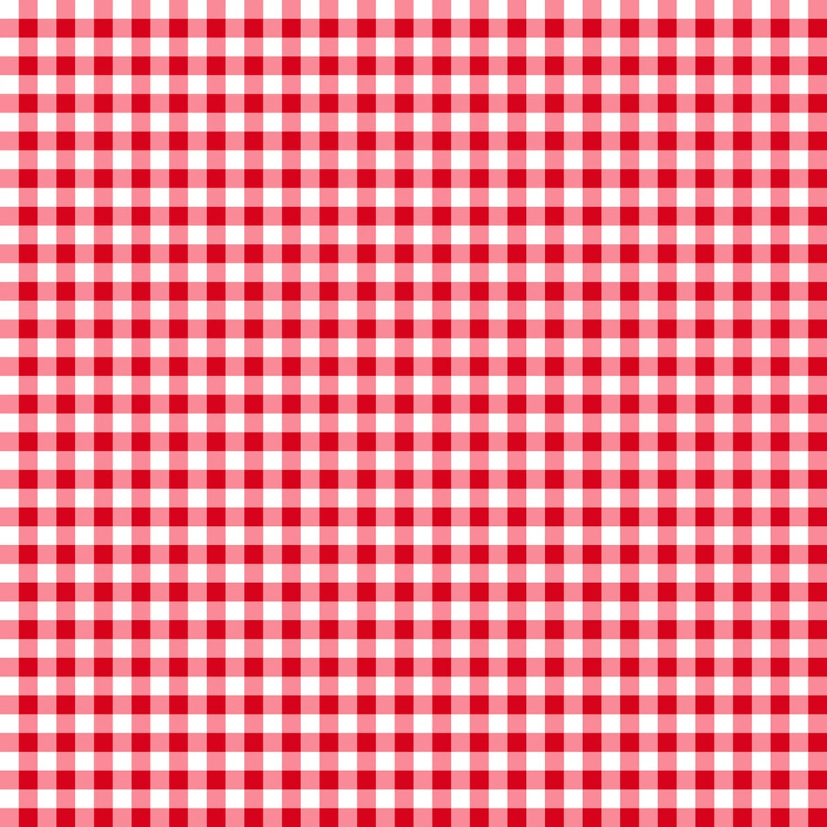 Finishing: Wilmington Prints Essentials Red and White Gingham Cotton Fabric
