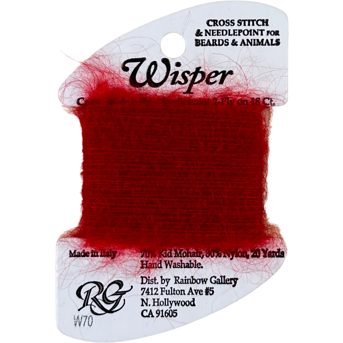 Rainbow Gallery Wisper - 070 Red