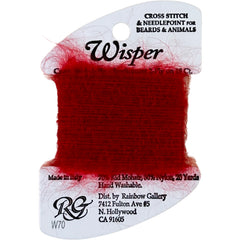 Rainbow Gallery Wisper - 070 Red