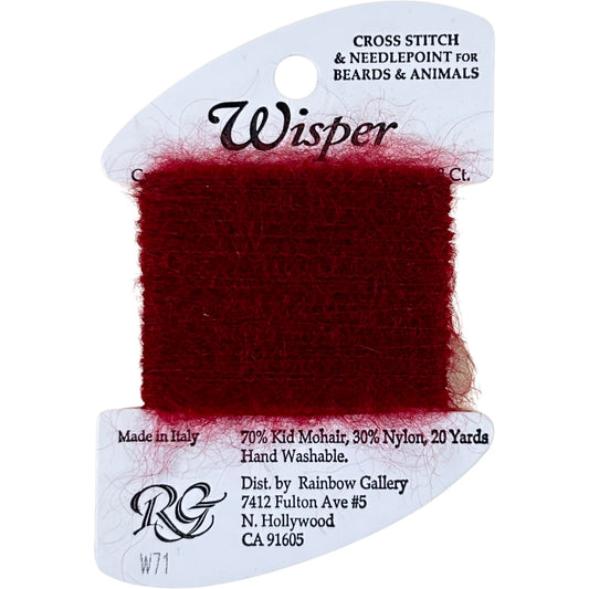 Rainbow Gallery Wisper - 071 Dark Red