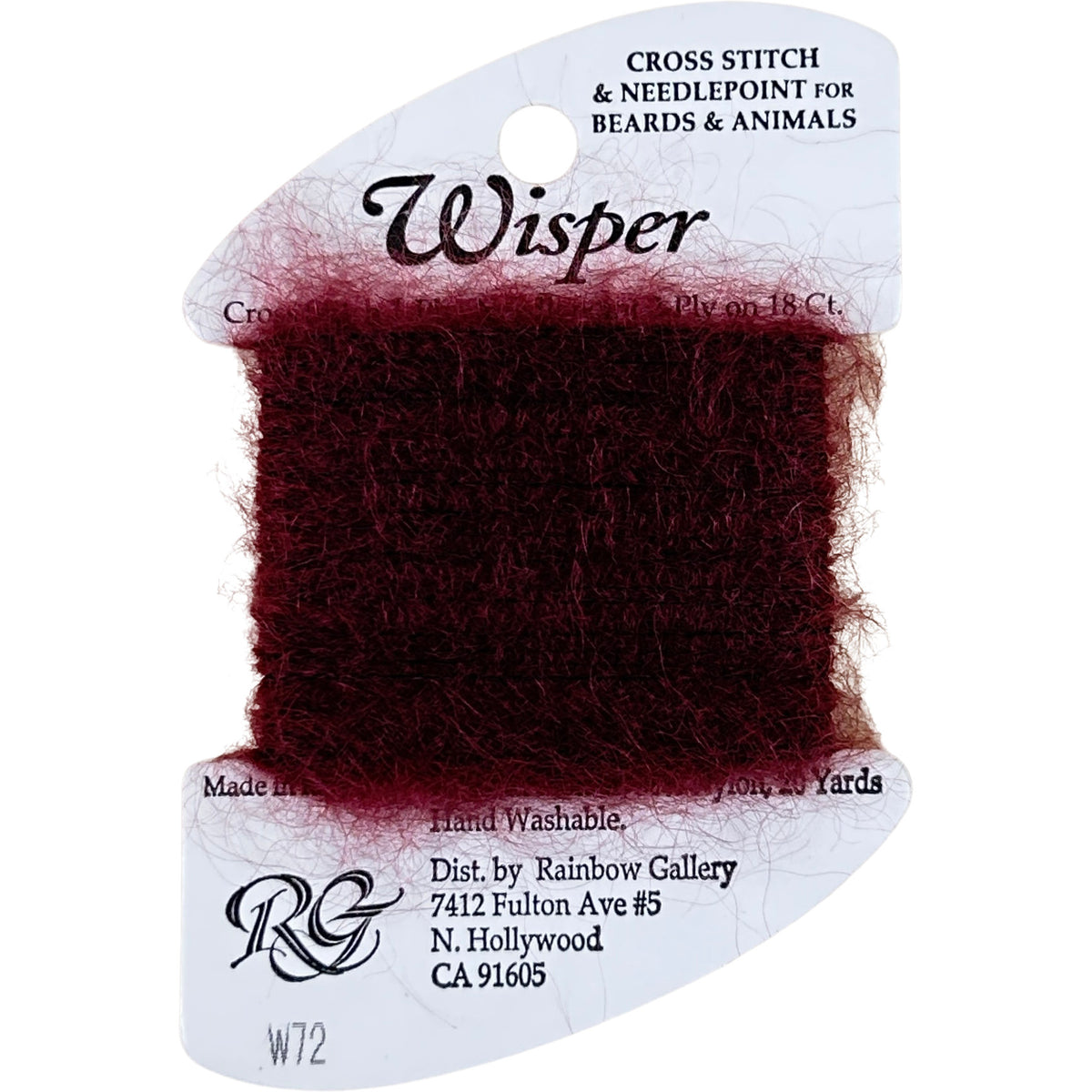 Rainbow Gallery Wisper - 072 Burgundy