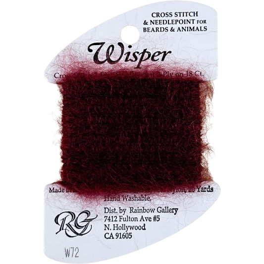 Rainbow Gallery Wisper - 072 Burgundy