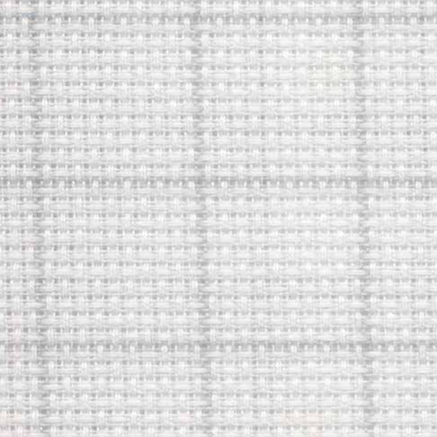 Finishing: 14 ct Zweigart Easy Count Aida Cross Stitch Fabric - White