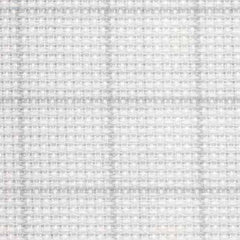 Finishing: 14 ct Zweigart Easy Count Aida Cross Stitch Fabric - White