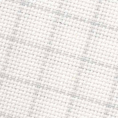 Finishing: 16 ct Zweigart Easy Count Aida Cross Stitch Fabric - White