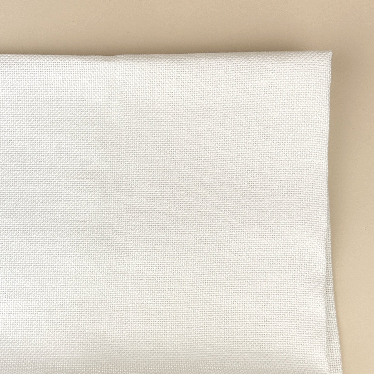 Finishing: 20 ct Zweigart Cork Linen Cross Stitch Fabric - Antique White