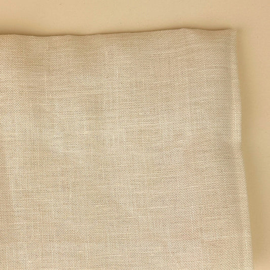 Finishing: 28 ct Zweigart Cashel Linen Cross Stitch Fabric - Cream