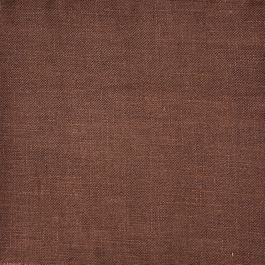 Finishing: 32 ct Zweigart Belfast Linen Cross Stitch Fabric - Dark Chocolate