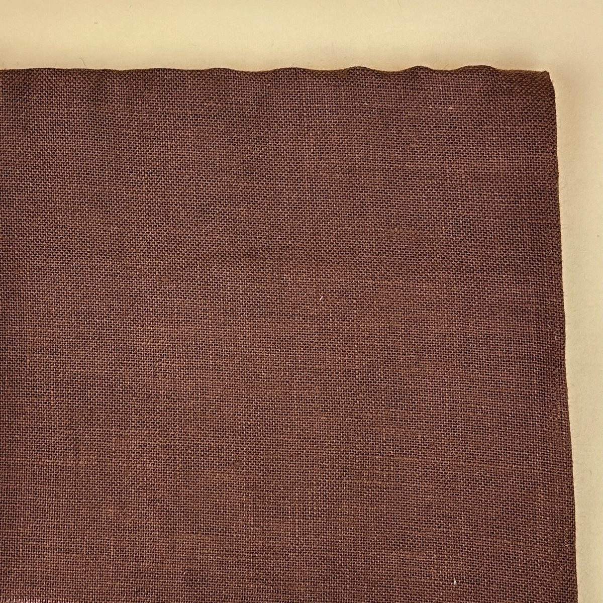 Finishing: 32 ct Zweigart Belfast Linen Cross Stitch Fabric - Dark Chocolate