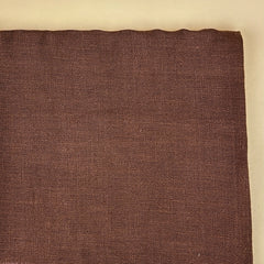 Finishing: 32 ct Zweigart Belfast Linen Cross Stitch Fabric - Dark Chocolate