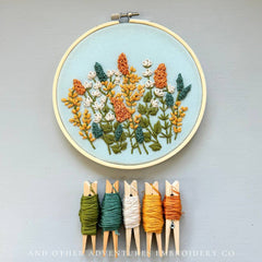 And Other Adventures Embroidery Co Winslow in Marigold Embroidery Kit