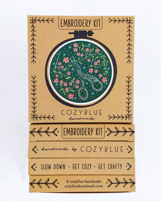 Cozyblue Handmade Stitchcraft Embroidery Kit