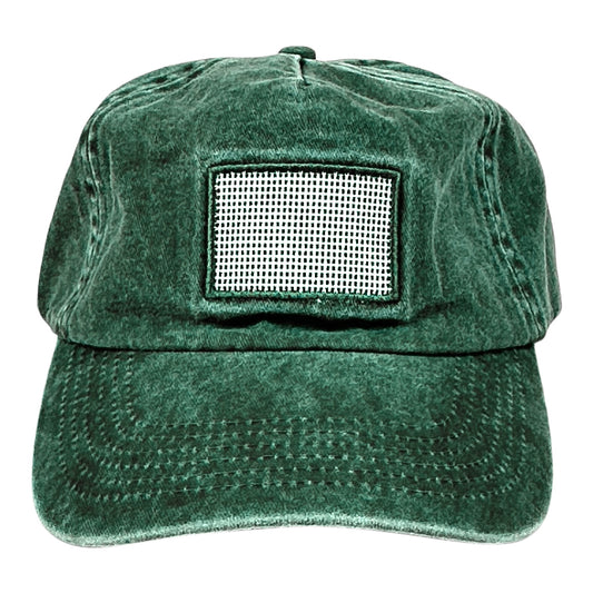 Abby Stone Designs Self Finishing Hat - Green