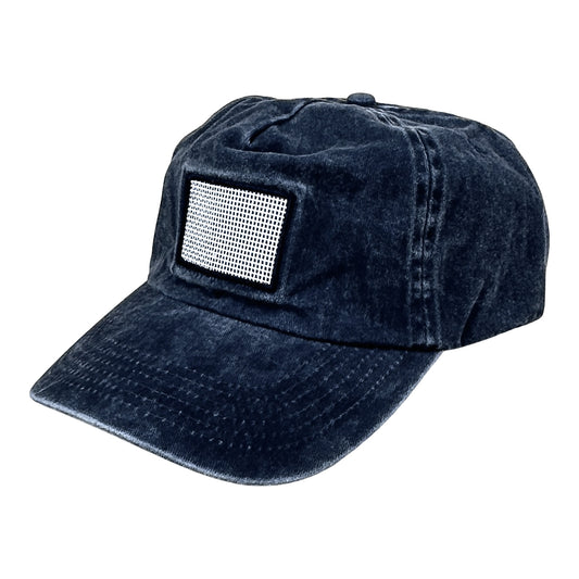Abby Stone Designs Self Finishing Hat - Navy