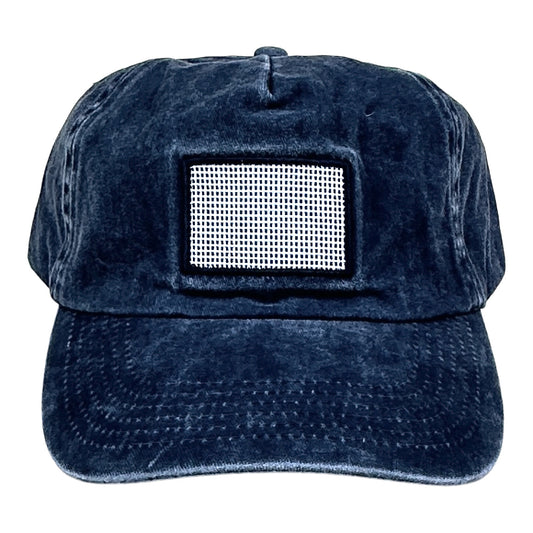 Abby Stone Designs Self Finishing Hat - Navy