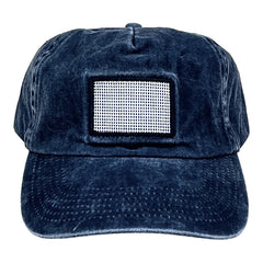 Abby Stone Designs Self Finishing Hat - Navy