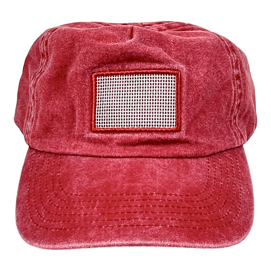 Abby Stone Designs Self Finishing Hat - Red